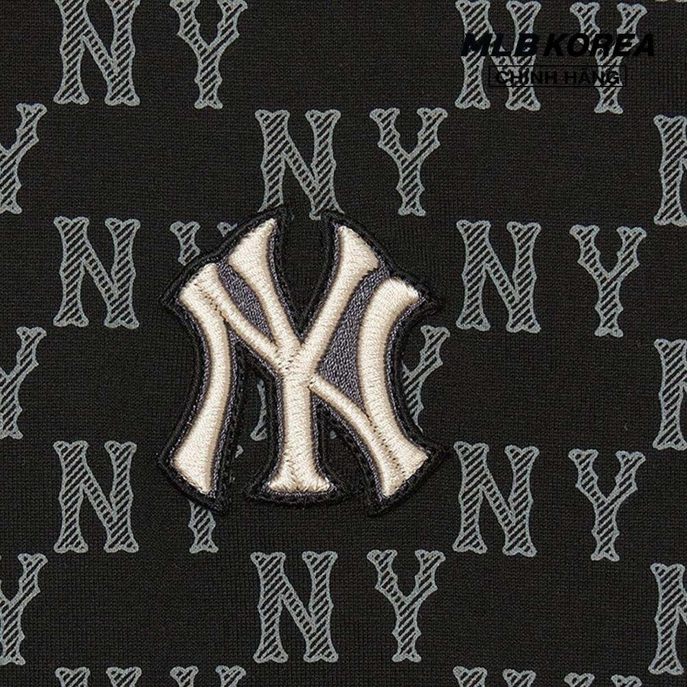 MLB - Áo thun unisex cổ tròn tay ngắn Classic Monogram 3ATSM0134-50BKS