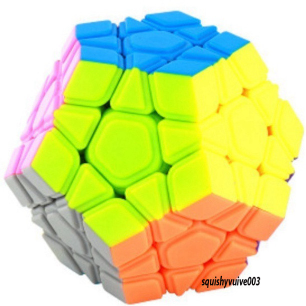 Rubik Biến Thể Megaminx Stickerless MoYu MeiLong MFJS Rubik 12 Mặt