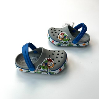 Dép sục Cross trẻ em giày sục cross cho bé trai mẫu toy story  màu xám tặng kèm 8 JIBBITZ 