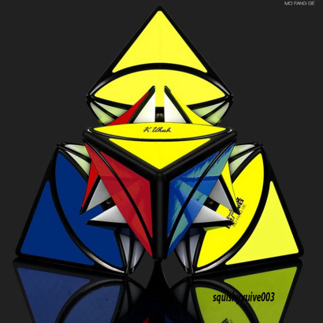 Rubik Biến Thể Tam Giác Tròn Tam Giác Qiyi YJ Petal Pyraminx Yulong Rubik Biến Thể Tam Giác Pyraminx