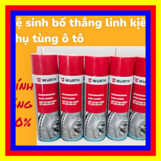 Dung dịch vệ sinh tẩy rửa bố thắng Đĩa phanh wurth chính hãng