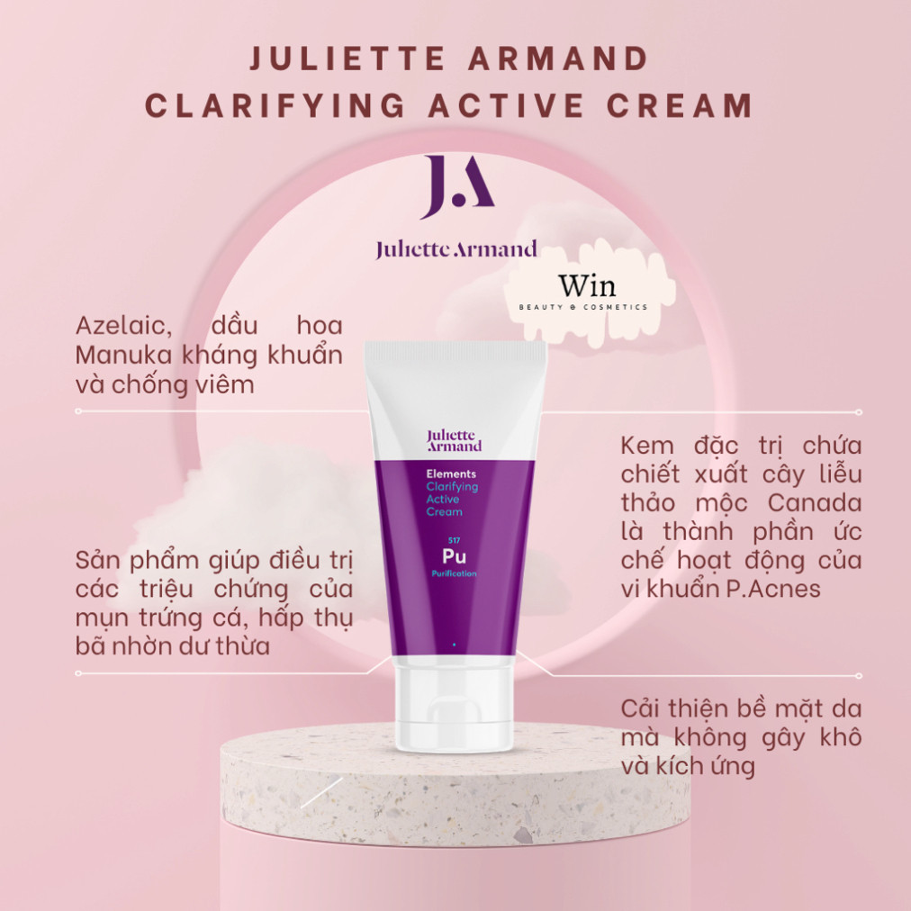 [CHÍNH HÃNG] Kem dưỡng Juliette Armand Clarifying Active Cream