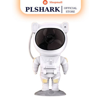 Đèn led phi hành gia chiếu bầu trời thiên hà, đèn ngủ chiếu sao mẫu mới plshark
