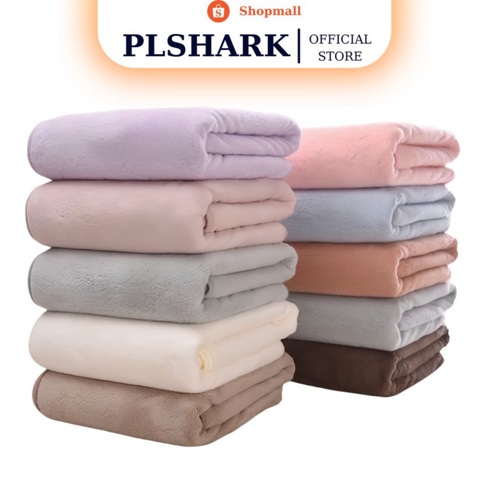 Khăn tắm PLSHARK cao cấp kích thước 70 cm x 140 cm siêu bền và mềm mịn [ HÀNG TỐT ]