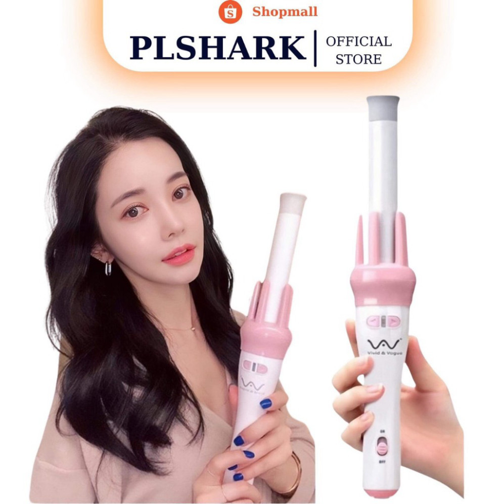 Máy uốn tóc làm xoăn xoay tự động 360° PLSHARK