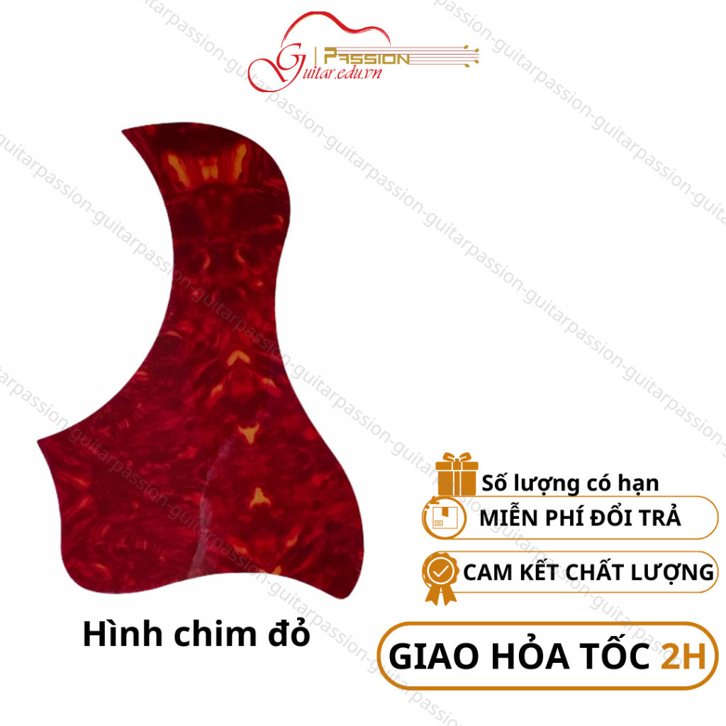 Miếng dán chống trầy xước cho đàn guitar acoustic ghita classic Guitar Passion