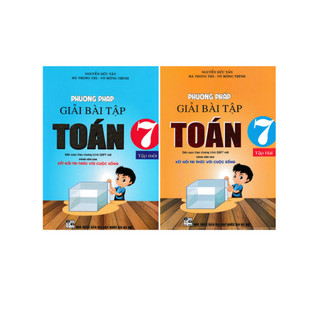 Sách - Combo phương pháp giải bài tập toán 7 - tập 1 + 2