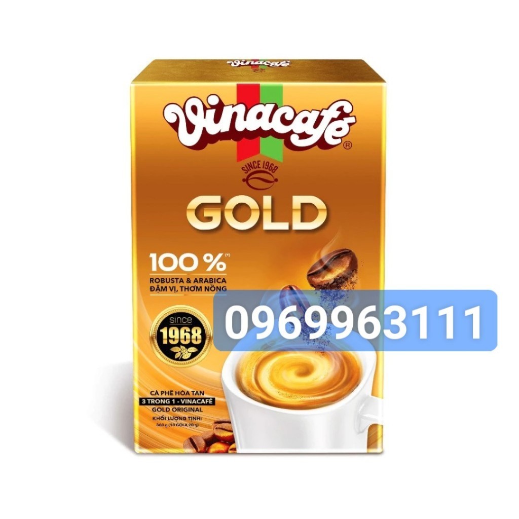 Cà phê G7 hộp 18 gói (288g) các mẫu cafe