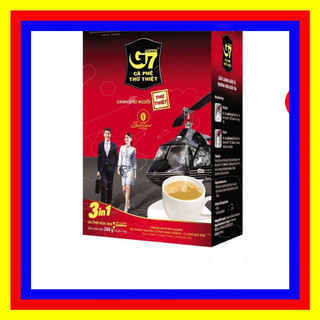 Cà phê hoà tan G7 Trung Nguyên 3in1 hộp 18gói x 16g hàng chính hãng