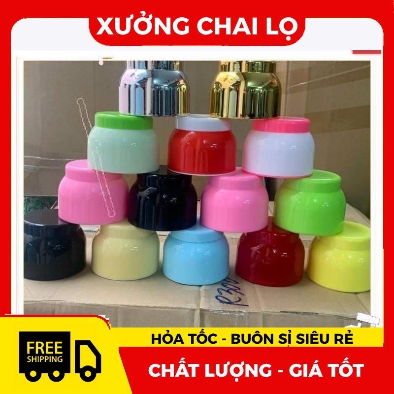 Hũ Hộp Bầu Đựng Kem Body 120g - 150g Chiết Mỹ Phẩm .