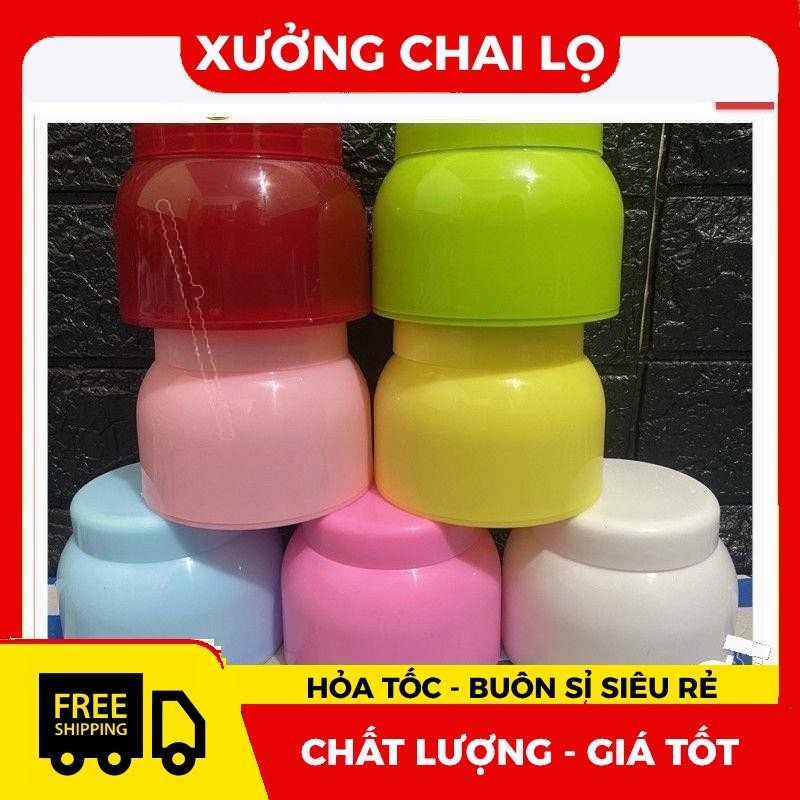 Hũ Hộp Bầu Đựng Kem Body 120g - 150g Chiết Mỹ Phẩm .