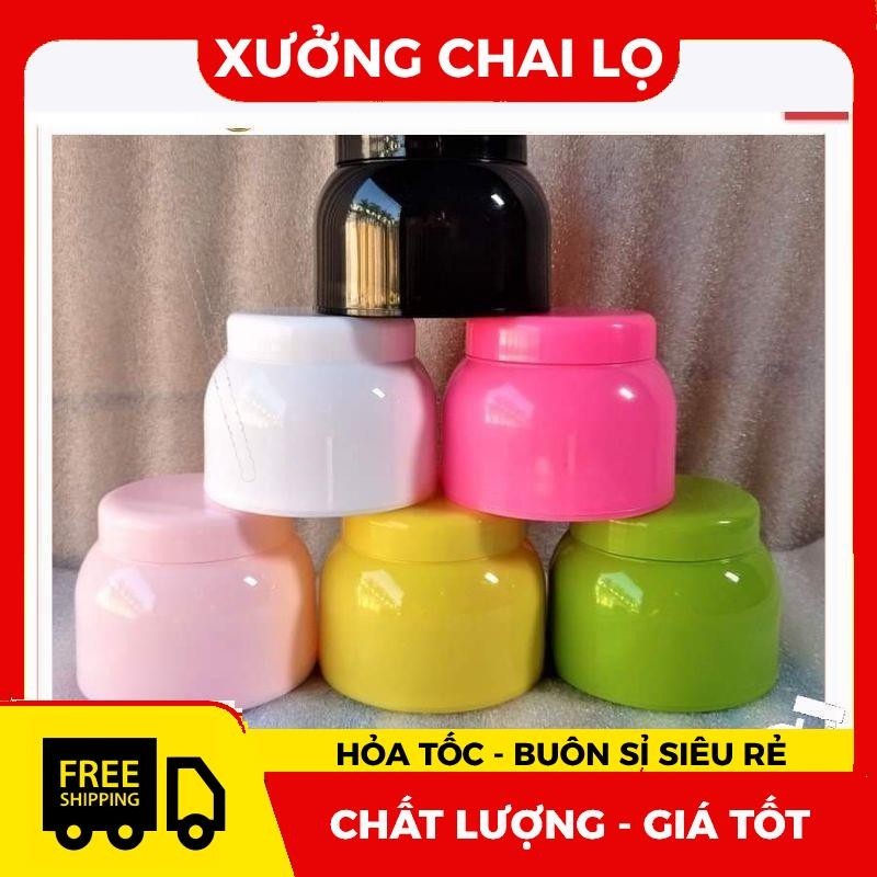 Hũ Hộp Bầu Đựng Kem Body 120g - 150g Chiết Mỹ Phẩm .