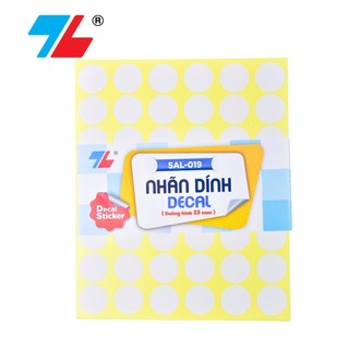 Combo 10 nhãn dính decal sal-019