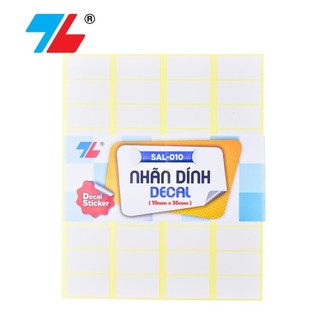 Combo 10 Nhãn dính decal SAL-010