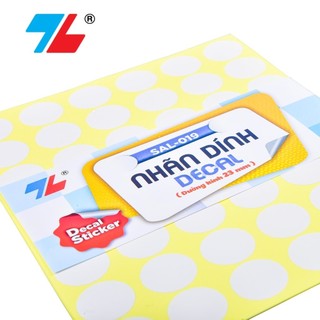 Combo 10 Nhãn dính decal SAL-019