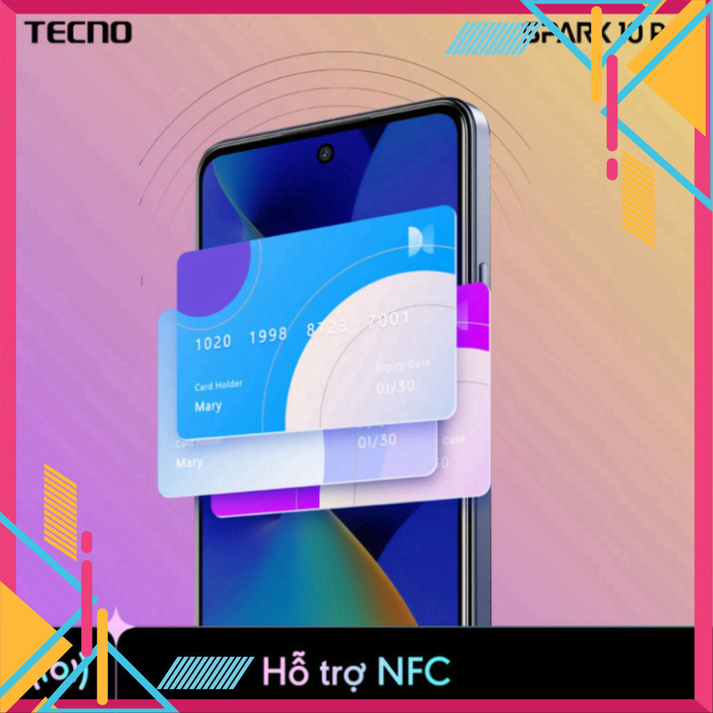 (xả kho) Điện thoại Tecno SPARK 10 Pro 8GB/128GB - Chip Helio G88 | 5000 mAh | Sạc nhanh 18W