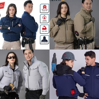 ÁO ĐIỀU HOÀ CÔNG NGHỆ NHẬT BẢN, ÁO QUẠT LÀM MÁT CHỐNG NẮNG CHỐNG TIA UV BẢO HỘ LAO ĐỘNG BỀN ĐẸP