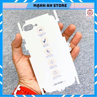 Ppf mặt sau iphone 14 pro max 14 plus 13 pro max 12 promax 11 15 pro max xs max 7 plus 8 x xr - miếng dán ppf 7 màu