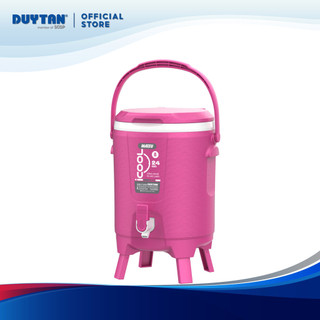 Bình đá Icool 8, bình đá giữ nhiệt, giữ lạnh đến 24h nhựa Duy Tân, thiết kế có vòi, màu sắc sang trọng