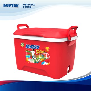 Thùng đá nhựa Duy Tân kiểu dáng vuông dung tích 45 lít