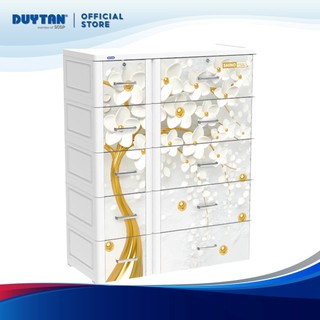 Tủ nhựa Duy Tân Shino 5 tầng 10 ngăn lớn nhỏ tiện lợi sắp xếp quần áo, vật dụng đa năng trong một
