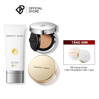 Set mỹ phẩm trang điểm PERFECT DIARY kiềm dầu chống nắng UV PA+++ 7g 60ml hoàn hảo tiện lợi