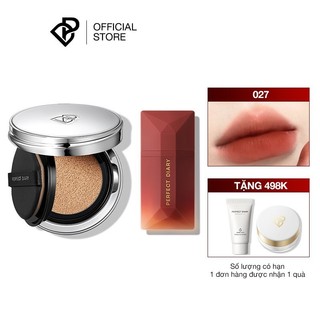 Phấn phủ dạng bột kiềm dầu lâu trôi 3 màu sắc chọn lựa 10g + nhật ký hoàn hảo 4g 14 màu tùy chọn