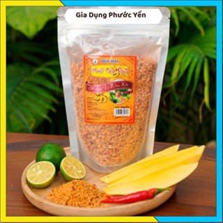 Muối tôm Tây Ninh Đức Hải hạt to đậm vị chấm hoa quả siêu ngon 500gr