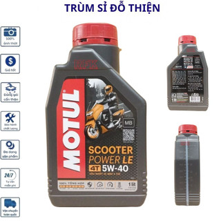 Nhớt Tay Ga Motul Scooter Power Le 4T 5W40 HOANTHACH SP018702 trumsidothien