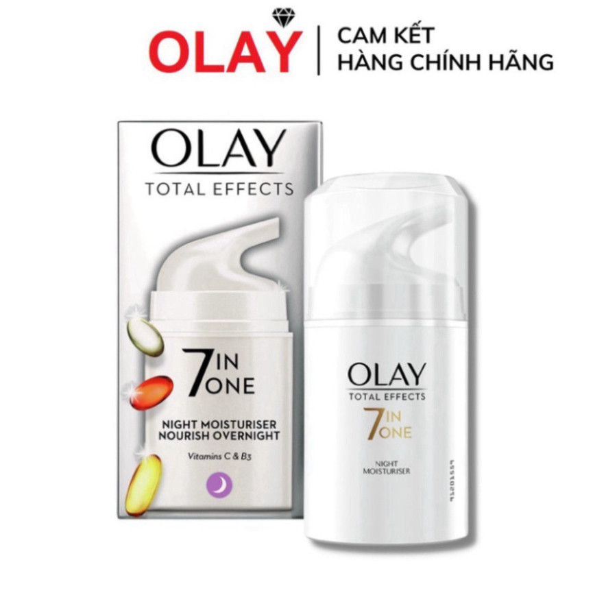 Kem dưỡng Olay 7 in 1 bản uk ban ngày và ban đêm cao cấp QG67