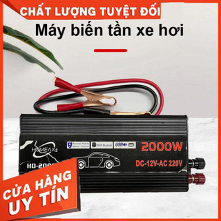 Kích điện 12v 220v sin chuẩn 2000w,bộ thay đổi điện 12v sang 220v,chuyển nguồn 12v ra 220v 2000w,inverter 12v to 220v