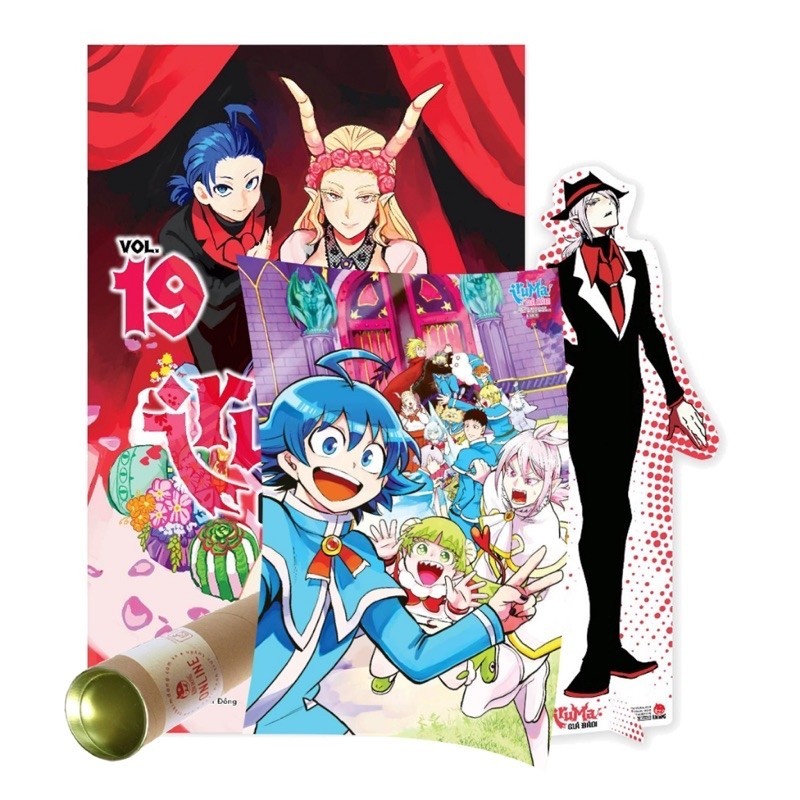 Truyện tranh - Iruma giá đáo tập 19 [ tặng kèm standee + poster ]