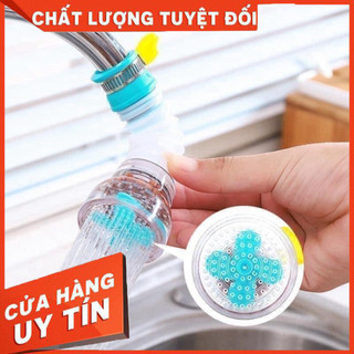 Đầu vòi rửa chén bát tăng áp xoay 360 độ
