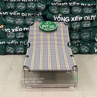 GIƯỜNG XẾP INOX DUY LỢI CỠ LỚN - TẶNG 10 MÓC ÁO KÉP NHỰA CAO CẤP DUY LỢI