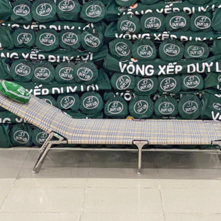 GIƯỜNG XẾP INOX DUY LỢI CỠ ĐẠI - Tặng 10 móc áo nhựa cao cấp Duy Lợi