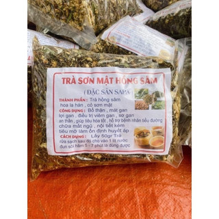 Trà Sơn Mật Hồng Sâm Loại 1 (nhiều hoa nhài, cỏ ngọt)