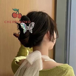 💞Cherry💞 Kẹp Tóc Hình Bướm 3D Phong Cách Hàn Quốc
