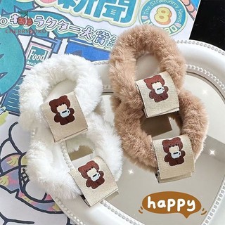 🍒🍒Cherrykoko Cột tóc,Dây buộc tóc, Scrunchies Vải Lông Mềm Đẹp