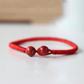 💞Cherry💞 Vòng Tay Gốm Chỉ Đỏ Phối Gốm May Mắn