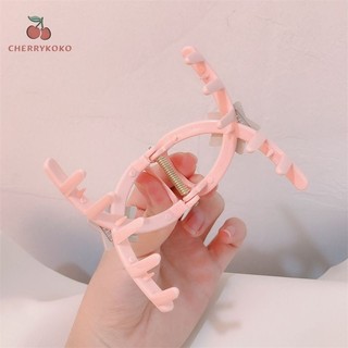 💞Cherry💞 Kẹp Tóc Cá Mập Phong Cách Mới Mùa Hè Đơn Giản Cao Cấp