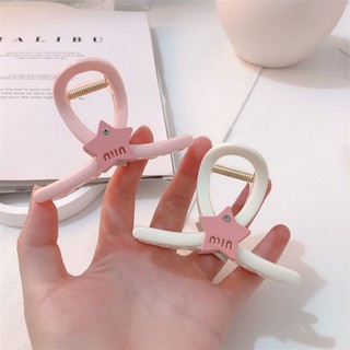 💞Cherry💞 Kẹp Tóc Cá Mập Phong Cách Mới Mùa Hè Đơn Giản Cao Cấp