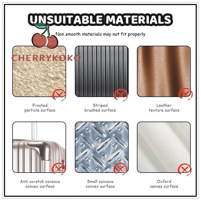 🍒🍒CHERRYKOKO Bộ 45/50/57/61 Miếng Dán Chống Thấm Nước Phong Cách Đơn Giản Cho Điện Thoại / Laptop