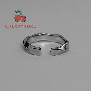 💞Cherry💞 Nhẫn Đôi Thiết Kế Đơn Giản Thời Trang