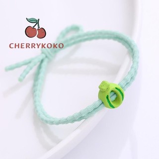 💞Cherry💞Dây Cột Tóc Cao Su Hình Cà Rốt Dễ Thương