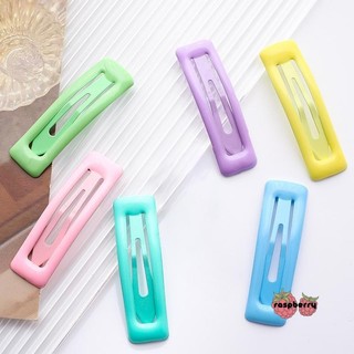 🍓Raspberry🍓 Kẹp tóc vuông trơn đủ màu