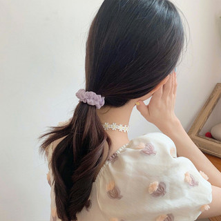 🍓Raspberry🍓 Dây Cột Tóc Vải Co Giãn Dễ Thương Dành Cho Nữ