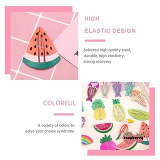 🍓Raspberry🍓 Ghim kẹp tóc cho bé nhiều màu sắc