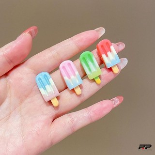 🍓Raspberry🍓 Kẹp TóC HìNh Cây Kem Dễ Thương Cho Nữ