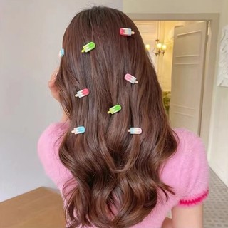 🍓Raspberry🍓 Kẹp TóC HìNh Cây Kem Dễ Thương Cho Nữ