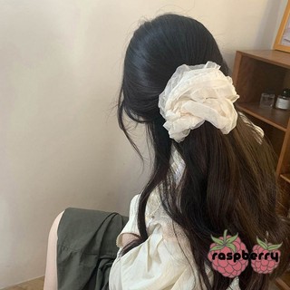 🍓Raspberry🍓 Dây Cột Tóc Sợi Lông Xù Cỡ Lớn Thời Trang 2024
